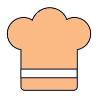 premie downloaden icoon van chef hoed vector