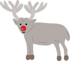 Kerstmis eland. slingers, vlaggen, etiketten, bubbels, linten en stickers. verzameling van vrolijk Kerstmis decoratief pictogrammen vector