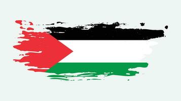 structuur effect Palestina vlag vector