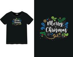 vrolijk Kerstmis dag t-shirt vector