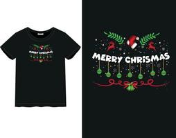 vrolijk Kerstmis dag t-shirt vector