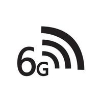 6 g internet icoon vector