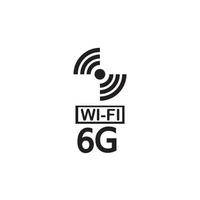 6 g internet icoon vector