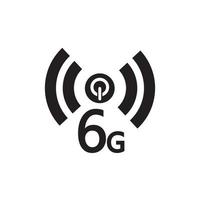 6 g internet icoon vector