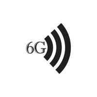 6 g internet icoon vector