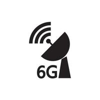 6 g internet icoon vector