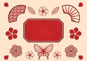 Gratis Chinese Wedding Vector