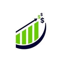 financieel icoon logo ontwerp element vector