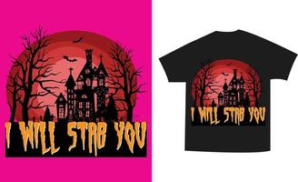 grappig halloween vrouw t-shirts vector