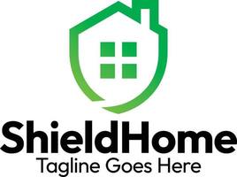 schild huis logo vector