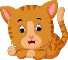 schattige kat cartoon vector