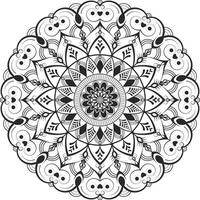 creatief mandala-ontwerp vector