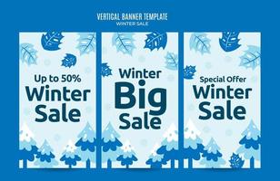 vakantie winter ontwerp voor reclame, spandoeken, folders en flyers vector