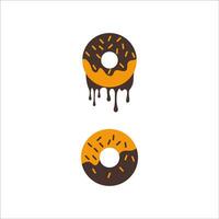 donut vector pictogram ontwerp illustratie