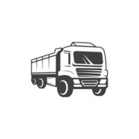 vrachtwagen vector pictogram ontwerp illustratie