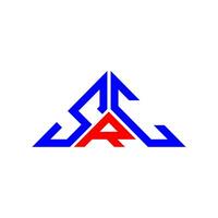 src brief logo creatief ontwerp met vector grafisch, src gemakkelijk en modern logo in driehoek vorm geven aan.