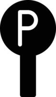 parkeerbord vectorillustratie op een background.premium kwaliteit symbolen.vector pictogrammen voor concept en grafisch ontwerp. vector