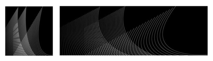 vector abstract achtergrond met dynamisch golven, lijn en deeltjes. illustratie geschikt voor ontwerp