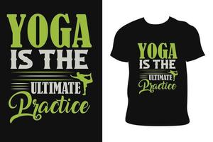 yoga t-shirt ontwerp. yoga t-shirt. yoga t-shirt vrij vector. vector