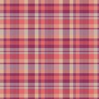 Schotse ruit of plaid wijnoogst kleur patroon. vector