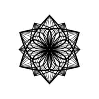 bloemen mandala patroon vector illustratie. ronde patroon mandala. ronde achtergronden voor de groet kaarten, uitnodiging, tatoeëren sjabloon, bedrijf stijl, kaarten of anders. vector illustratie