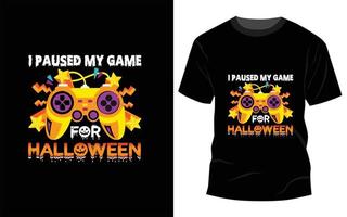 halloween t-shirt ontwerp vector