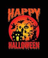 halloween t-shirt ontwerp vector