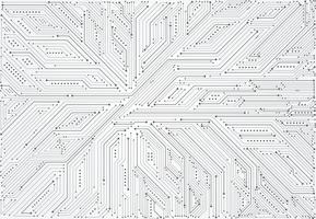 abstracte digitale achtergrond met technologie printplaat textuur. elektronische moederbord illustratie. communicatie- en engineeringconcept. vector illustratie