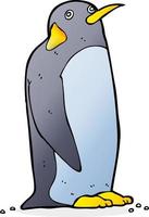 tekening karakter tekenfilm pinguïn vector