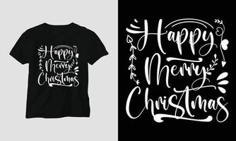Kerstmis SVG t-shirt ontwerp, vector