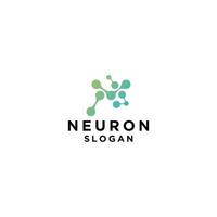 neuron logo icoon vector beeld