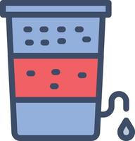 water tank vector illustratie Aan een achtergrond.premium kwaliteit symbolen.vector pictogrammen voor concept en grafisch ontwerp.