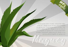 Sunburst Maguey Achtergrond vector