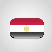 Egypte vlag ontwerp vector