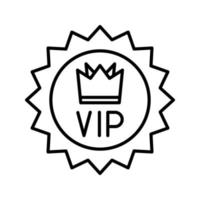 vip vector icoon