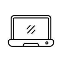 laptop vector pictogram