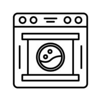 wasmachine vector pictogram