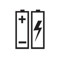 batterij opladen pictogram vector