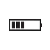 batterij opladen pictogram vector