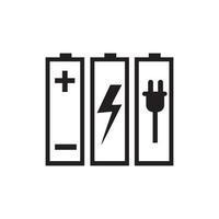 batterij opladen pictogram vector