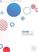 modern abstract covers set. minimaal covers ontwerp. kleurrijk meetkundig achtergrond. vector illustratie