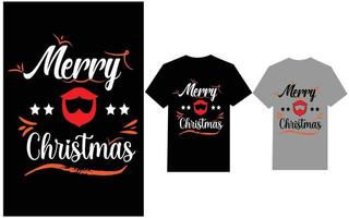 vrolijk Kerstmis t-shirt ontwerp online Kerstmis winkelen. vector