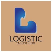 logistiek logo icoon illustratie vector ontwerp distributie symbool levering van goederen economie financiën