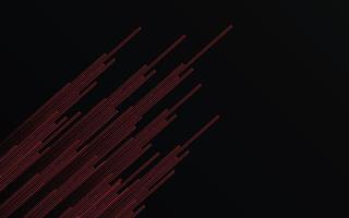 abstract rood licht lijnen pijp snelheid zoom Aan zwart achtergrond technologie vector
