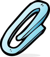 tekening tekenfilm paperclip vector