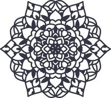 laser besnoeiing bruiloft mandala sjabloon, vector