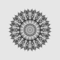 bloemen mandala achtergrond ontwerp voor bruiloft uitnodiging, boek Hoes en Islamitisch achtergrond vector