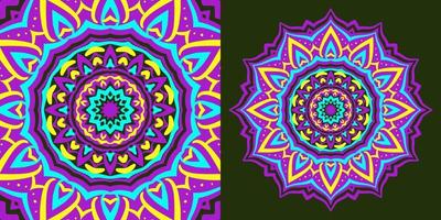 abstract ronde mandala traditioneel structuur ontwerp wijnoogst achtergrond voor web of afdrukken vector element