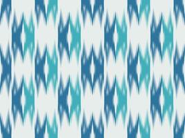 ikat patroon borduren stijl vector