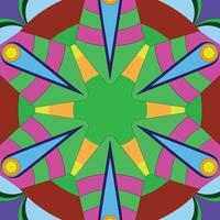 patroon mandala gemakkelijk kunst achtergrond patroon vector